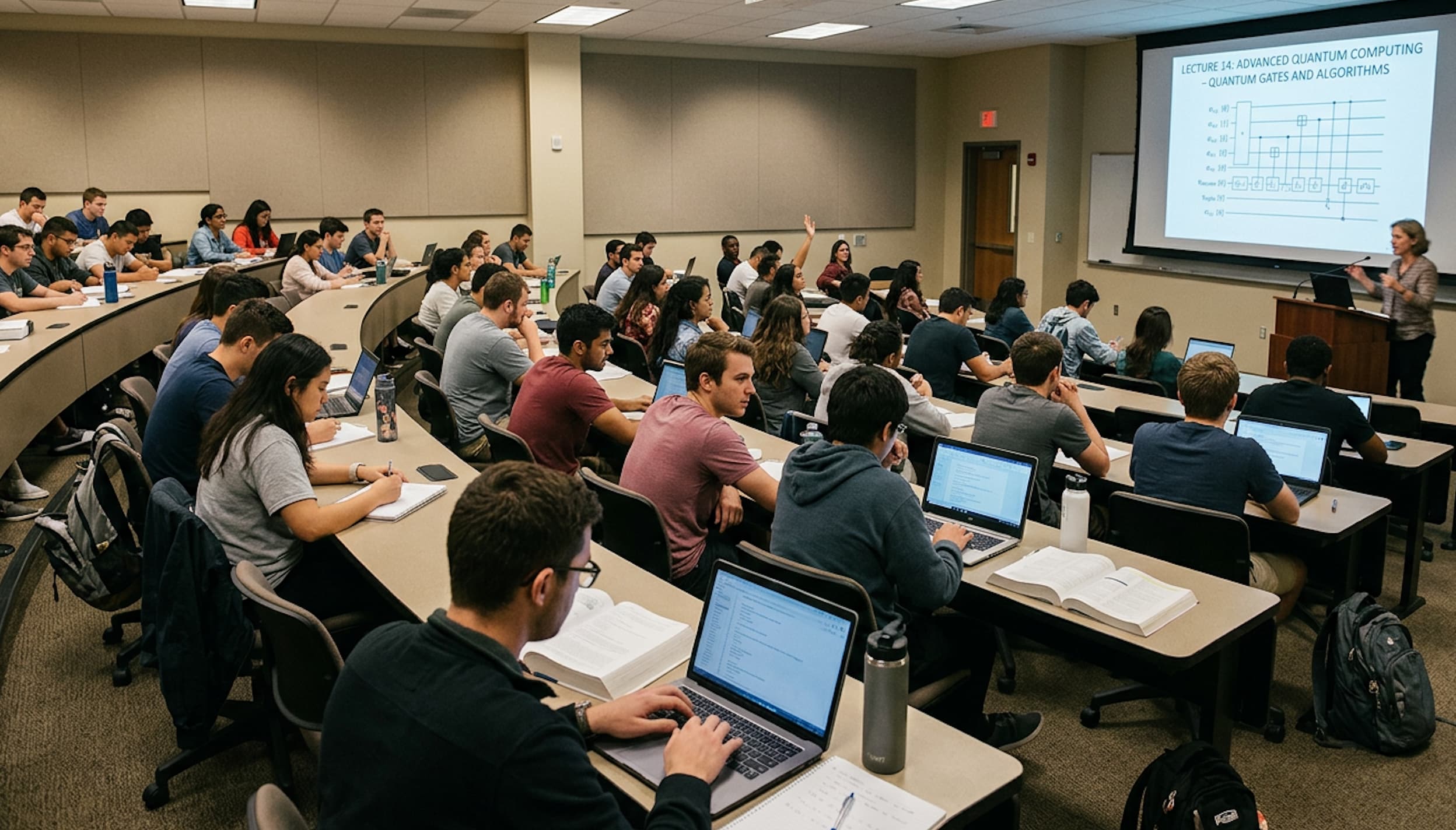 Digital skills education class